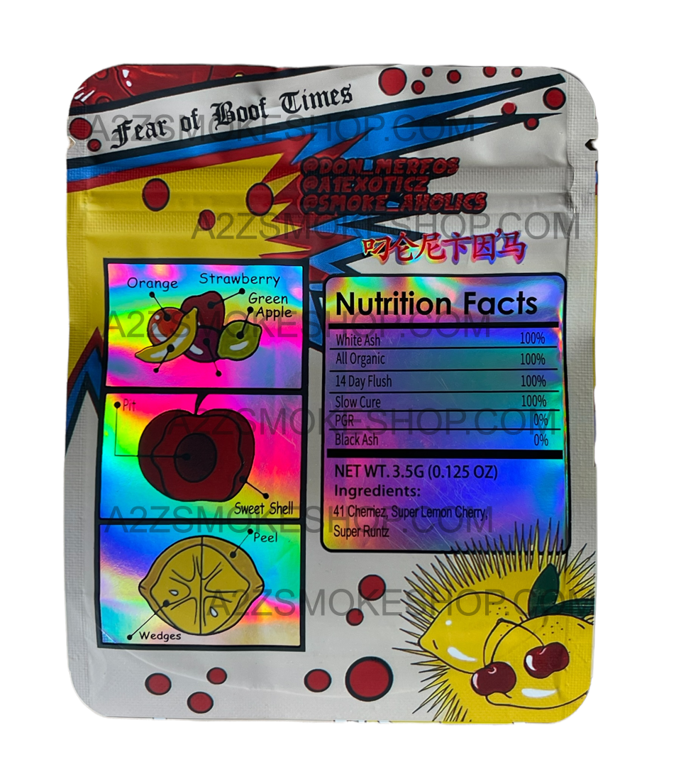 Don Merfos Exotics Super Candy Mylar bag 3.5g Holographic